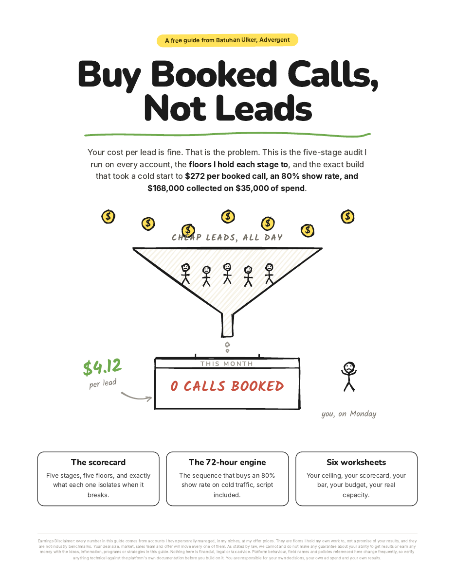 Cover of Buy Booked Calls, Not Leads