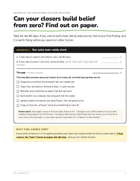 Page from VSL or Webinar?